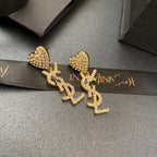 Women's Fashionable all-Match Letter Earrings