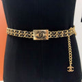 A classic, stylish waist chain is a summer essential for women.