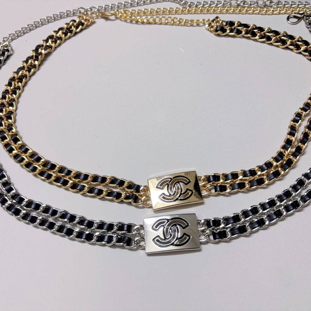 A classic, stylish waist chain is a summer essential for women.