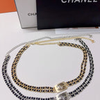 A classic, stylish waist chain is a summer essential for women.