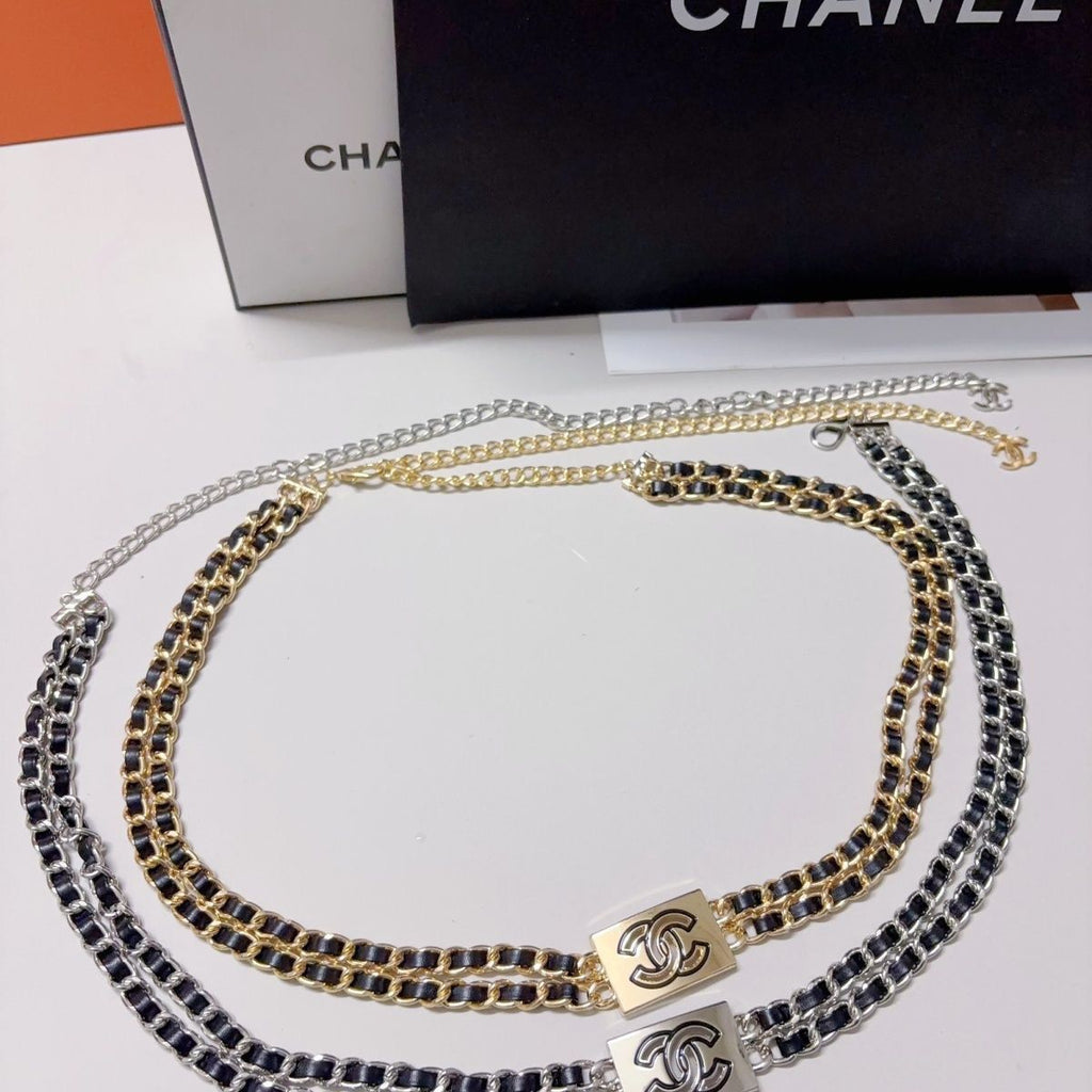 A classic, stylish waist chain is a summer essential for women.