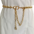 A classic summer essential waist chain.