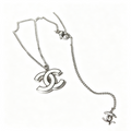 Fashionable Women's Titanium Steel Silver-Plated Necklace