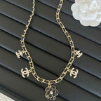 Stylish Black Collarbone Necklace for Women