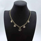 Stylish Black Collarbone Necklace for Women