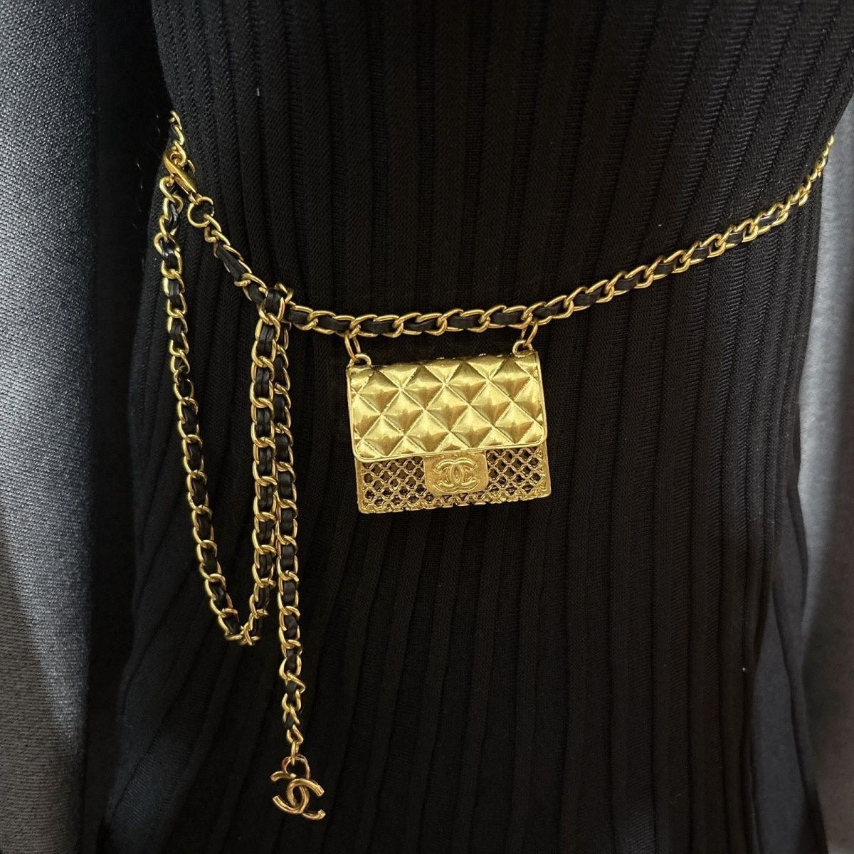 High-end retro waist chain