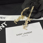 Stylish letter earrings